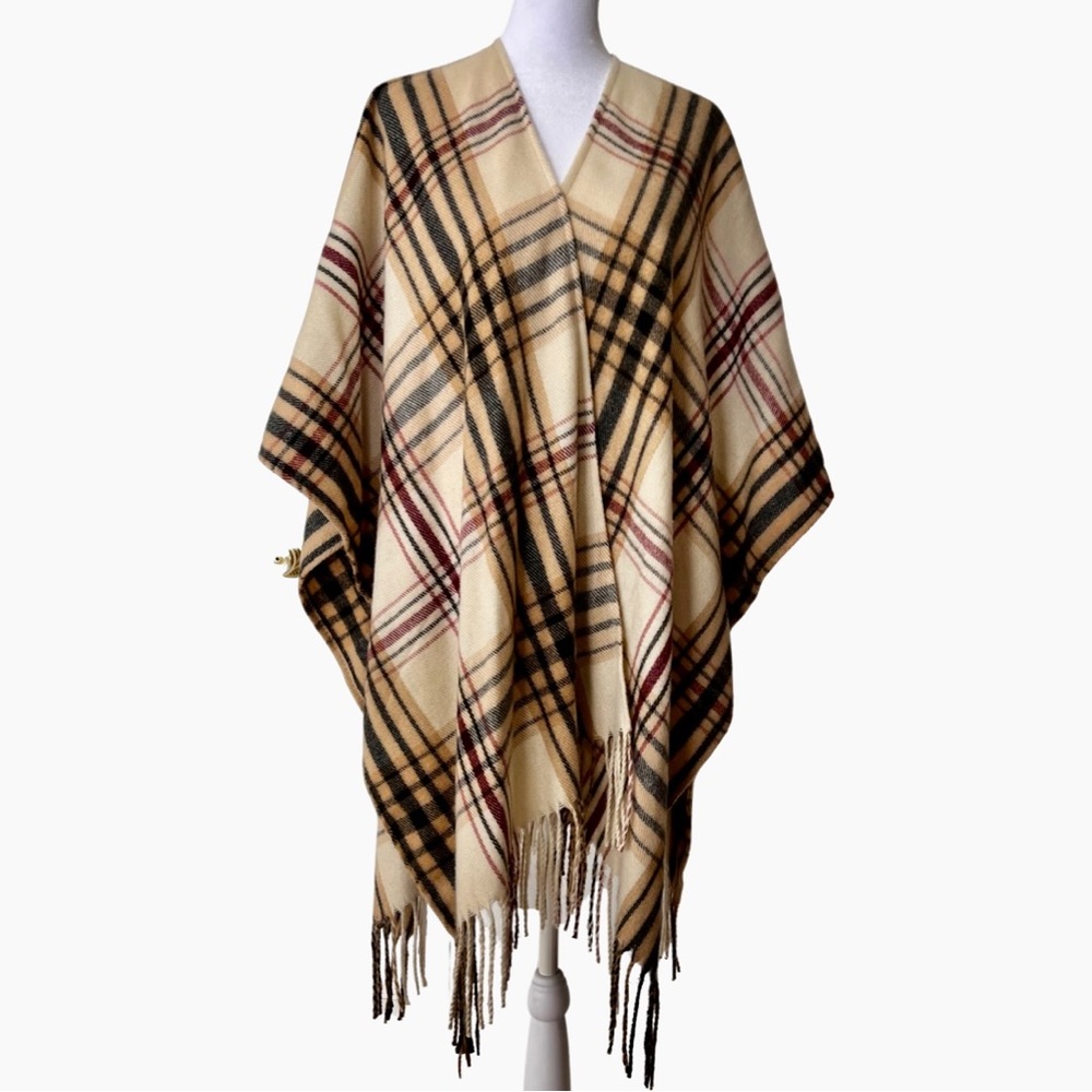 Woolrich wrap (Burberry look)